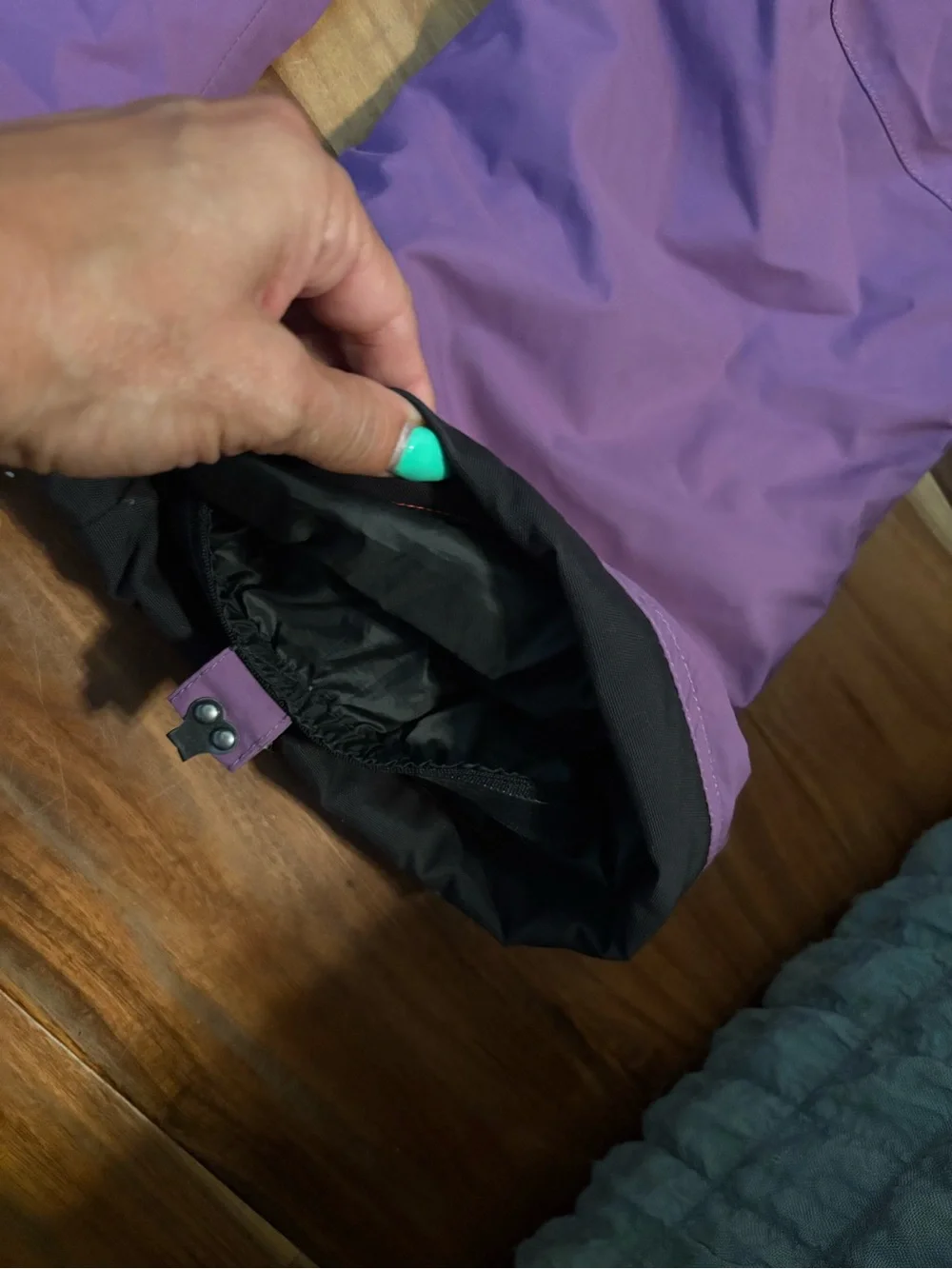 Helly Hansen Girls Snow Ski Pants Purple Size 14 / 164 Waterproof Winter Pants - Picture 2 of 5